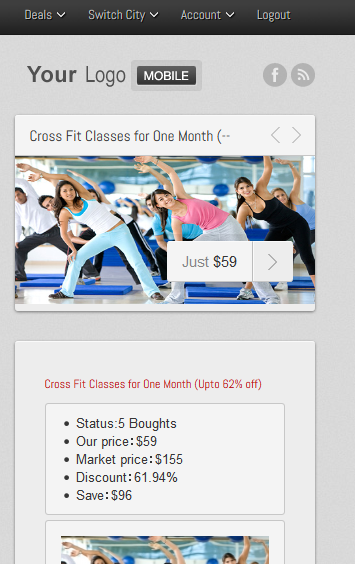 Groupon Clone Mobile